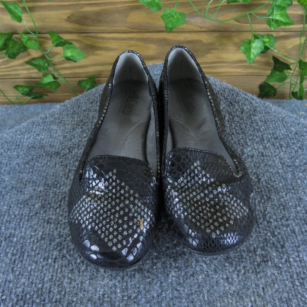 Cliffs by White Mountain Women Howl Flat Black Synthetic Sz 7.5 Medium Used 2025